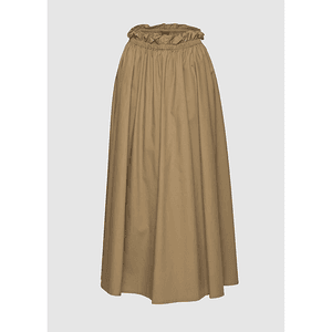 Hovedbilde Christian Aks Daija Poplin Skirt Wood