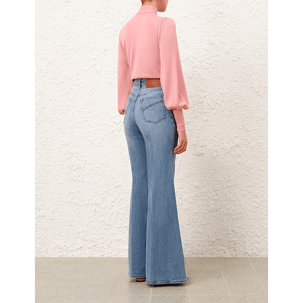 Flare Jean Dawn Blue