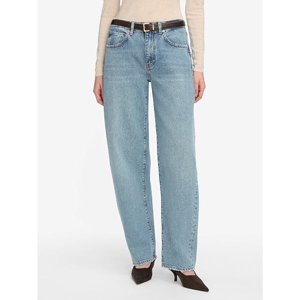 FRAME Low Slung Barrel Jeans Dollhouse