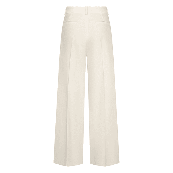 Seductive Chrissy Fine Linen Pant Offwhite
