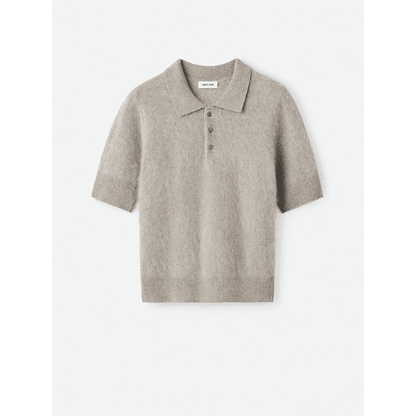 Soft Goat Brushed Pique Greige
