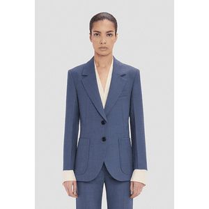 Hovedbilde Patch Pocket Katherine Jacket Dusk Blue Melange
