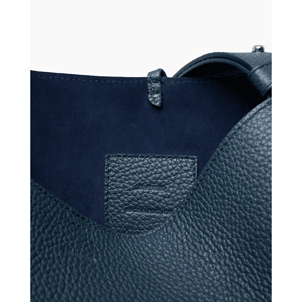 Lié Studio The Norma Tote Slate Blue Grosgrain