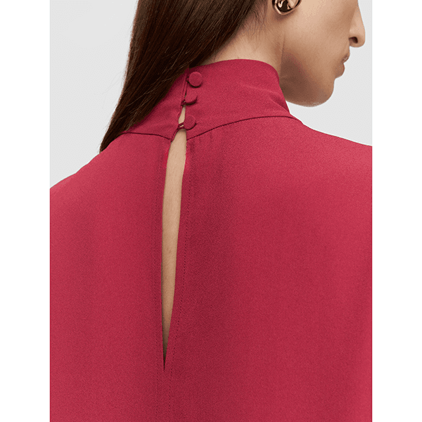 JOSEPH Buick Blouse Crepe Mulberry