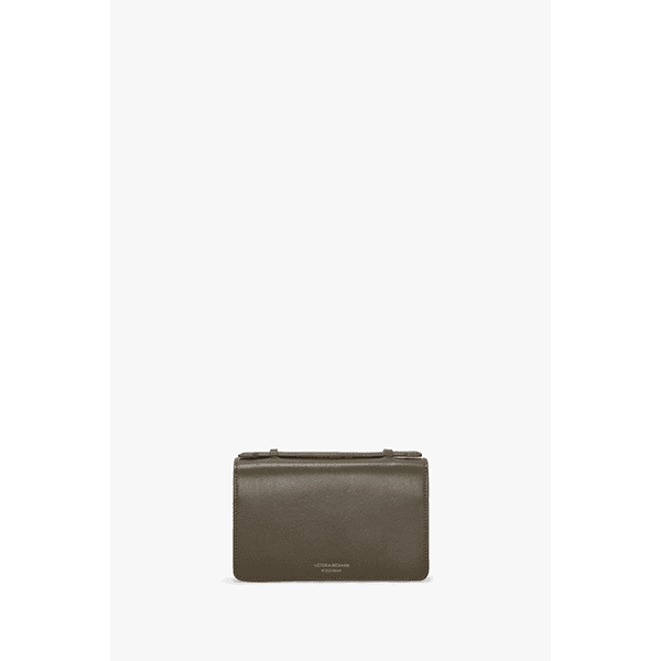 Victoria Beckham Dorian Bag Small Fossil Brown/Amber
