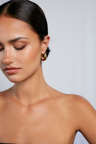 Anni Lu Golden Curve Hoops Bold