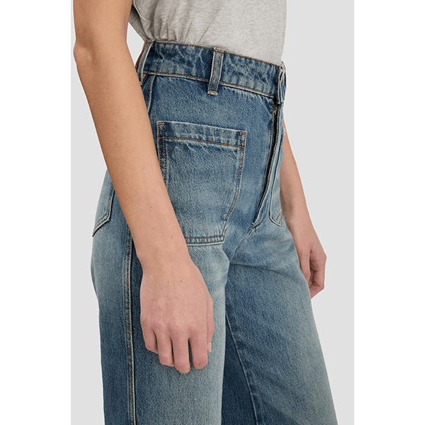 Victoria Beckham Alina Jean Worn Blue