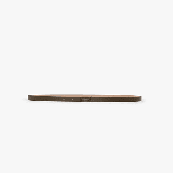 Victoria Beckham Micro Frame Belt Tonal Khaki