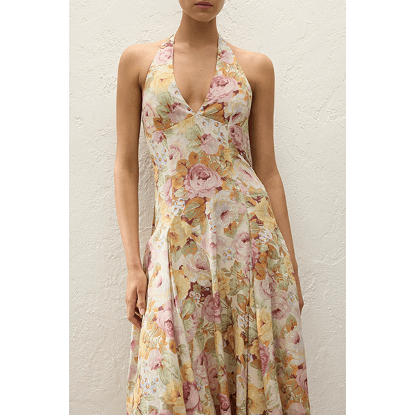 Faithfull Murano Midi Dress Giardino