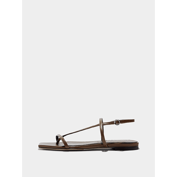 Aeyde Ella Sandal Tobacco