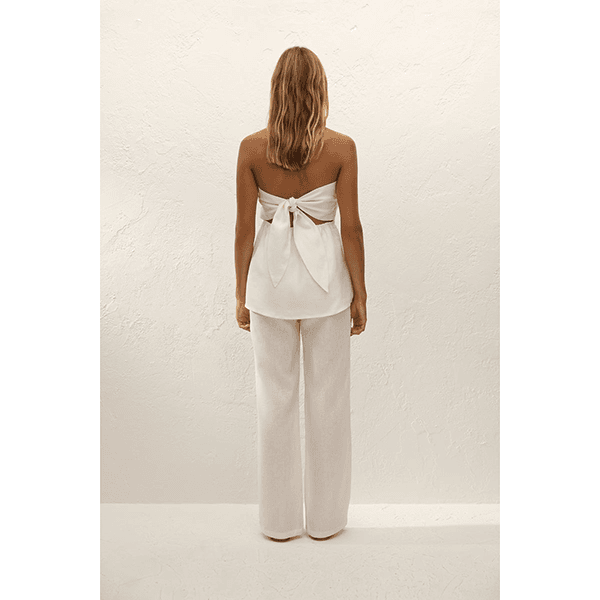 Faithfull Capriolla Pant White