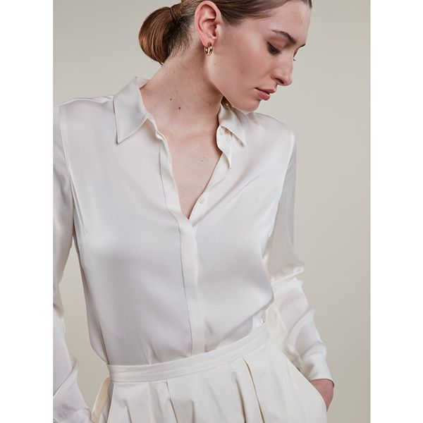 Stenströms Susan Shirt Dark Brown