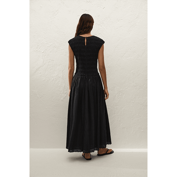 Faithfull Flavia Maxi Dress Black