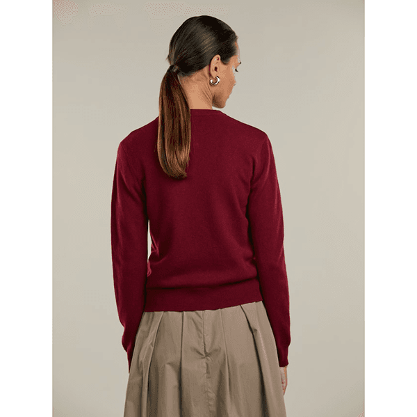 Stenströms Judith Cardigan Dark Red