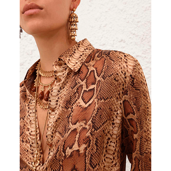 Hypnotic Shirt Toffee Snake