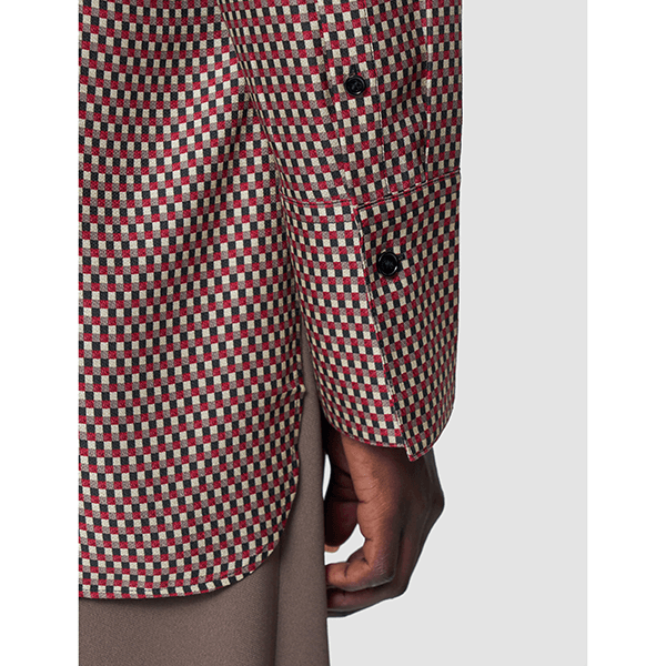 JOSEPH Joe Silk Blouse Ruby Combo