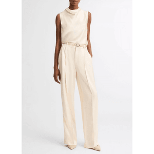 Hovedbilde Vince High Waist Satin Trouser Flax
