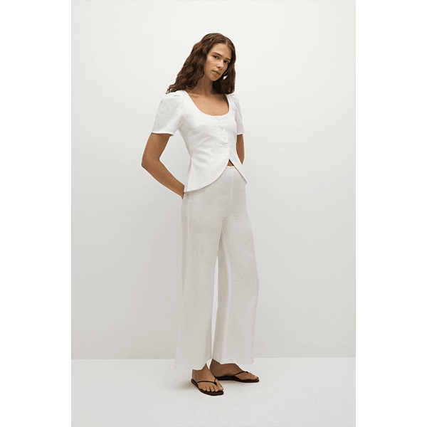 Faithfull Audrey Vest White