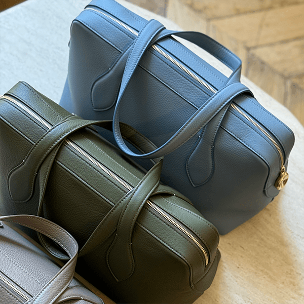 JOSEPH Loaf Leather Bag Chambray