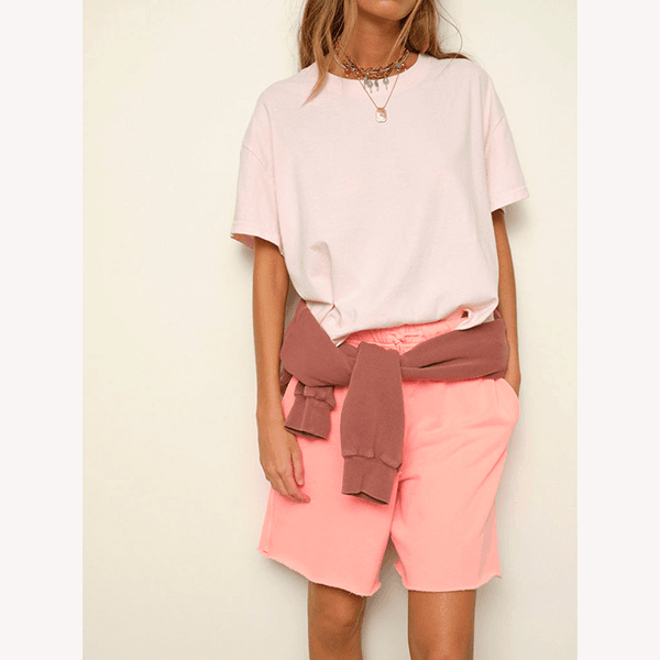 Xirena Rocco Sweatshort Peach Glow