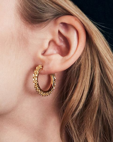 Edblad Tinsel Creoles L Gold