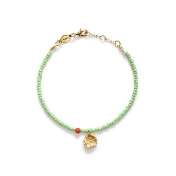Anni Lu Peyote Bracelet Apple Green