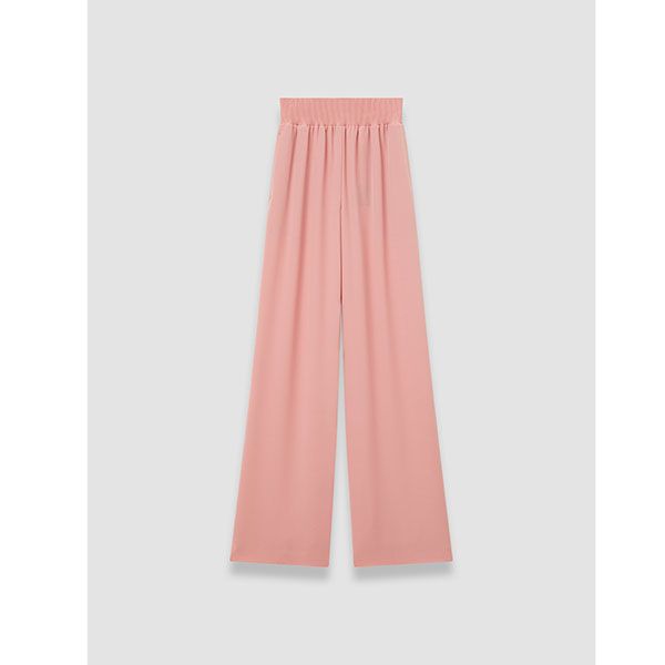 JOSEPH Nour Satin Twill Trousers Blush