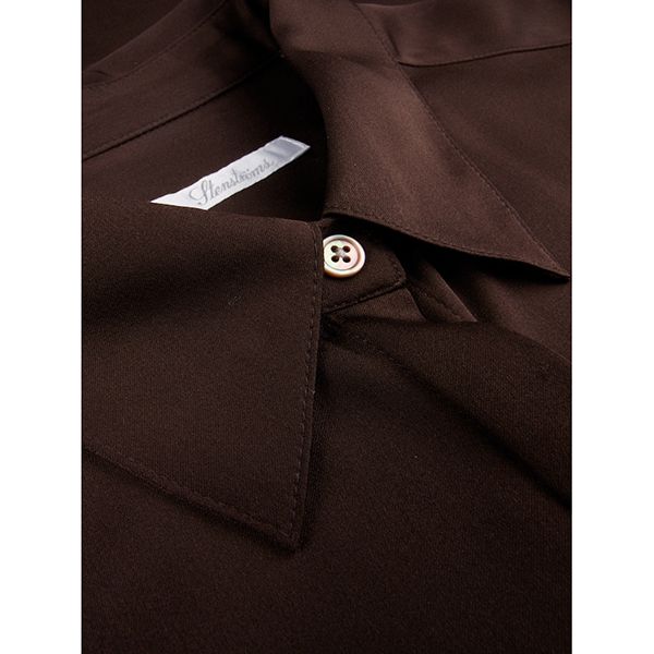 Stenströms Susan Shirt Dark Brown