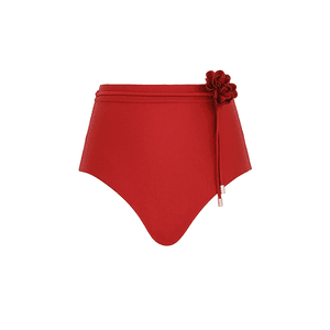 Main Image Zimmermann Cascadian Flower High Pant Dark Red
