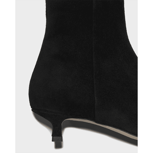 Aeyde Sofie Ankle Boot Suede Black