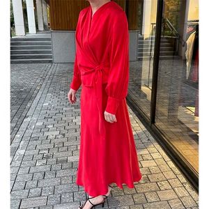 Hovedbilde Amuse Margit Silk Skirt Red